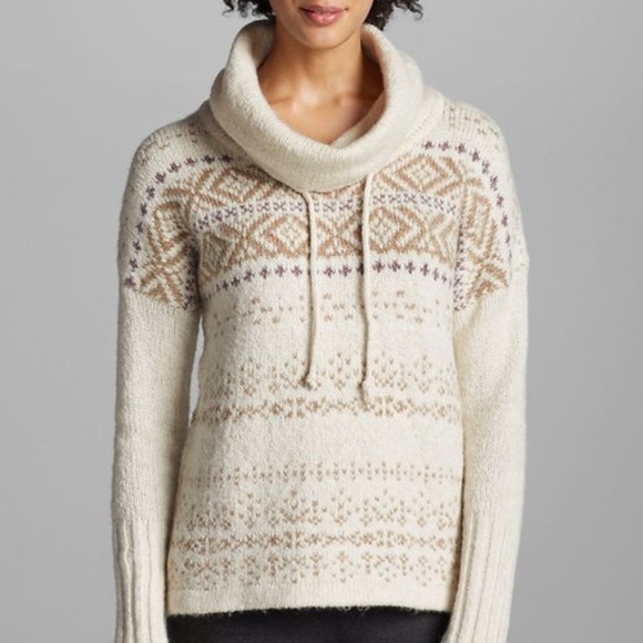 EDDIE BAUER Sleepwear Cowl TurtleNeck Womens sweater Medium - Picture 1 of 13